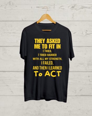 Buy Poetry print Black T shirt