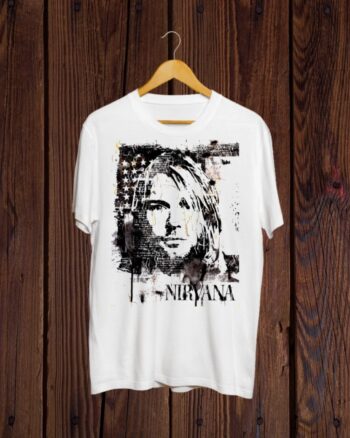 Buy Kurt Cobain White T shirt
