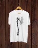 Buy Axe with a Skull white T shirt