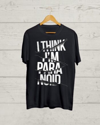 Buy Paranoid Black T shirt