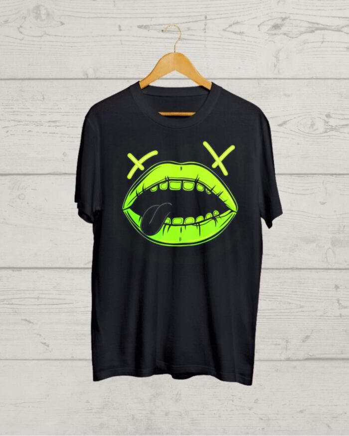 Buy Horror Smiley Black T shirt
