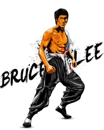 Buy Bruce Lee white T shirt