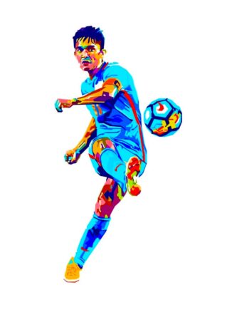 Buy Sunil Chetri print White T shirt