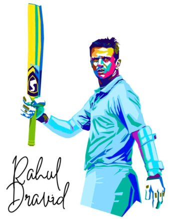 Buy Rahul Dravid white T shirt