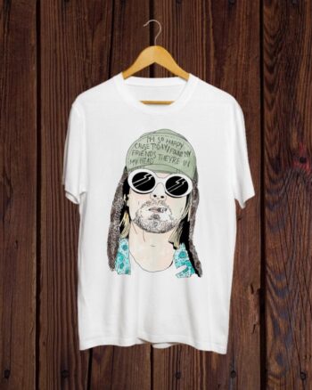 Buy Kurt Cobain White Tshirt