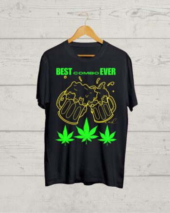 Buy Stoner Black T shirt