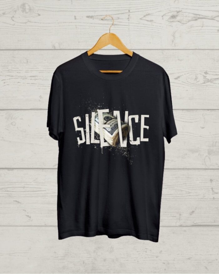 Buy Silence Black T shirt