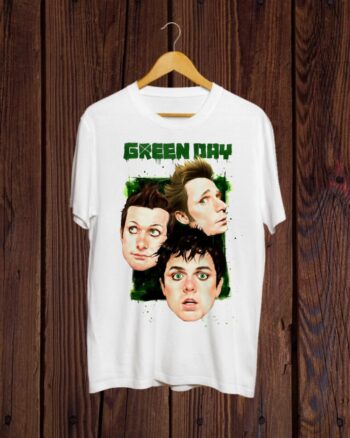 Buy Greenday print white T shirt