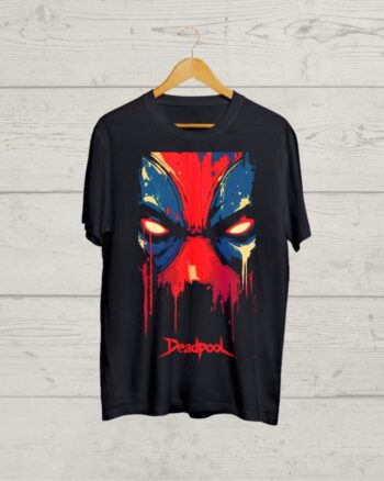 Deadpool Round neck Black Tshirt