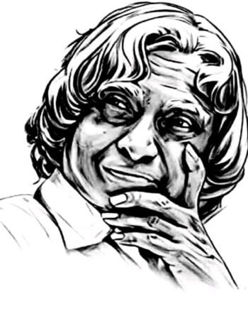 Buy APJ Abdul Kalam white T shirt