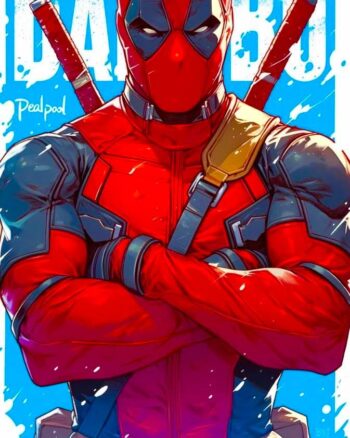 Buy Deadpool print white T shirt