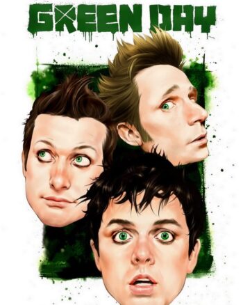 Buy Greenday print white T shirt