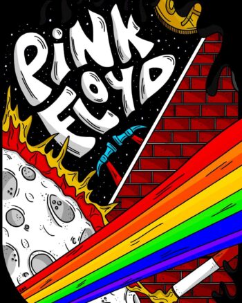 Buy Both Side print Pink Floyd T shirt