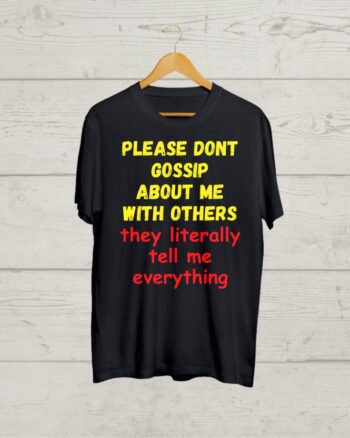 Buy Funny Quote Black T shirt