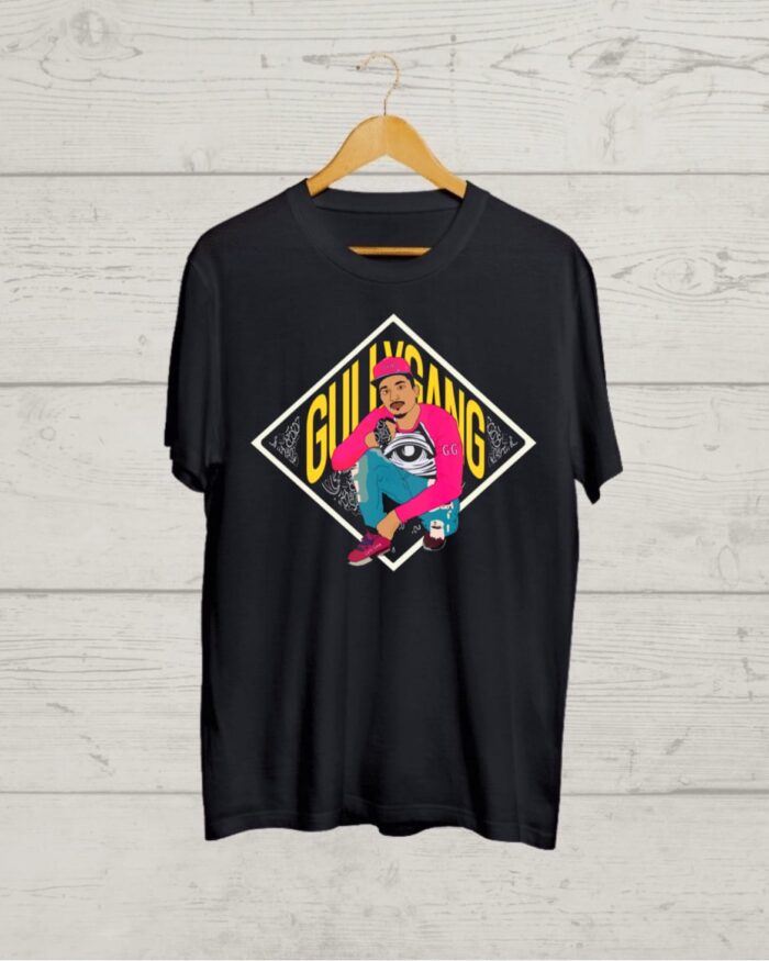 Buy Gully Gang Black T shirt