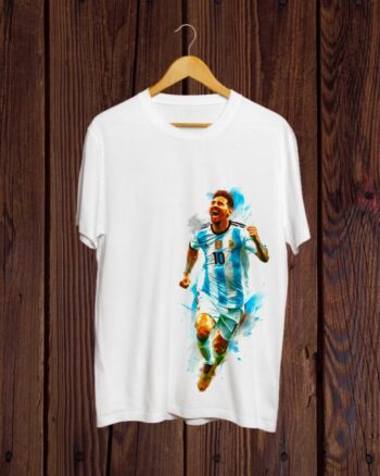 Buy Lionel Messi White T shirt