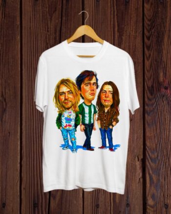 Buy Nirvana White T shirt