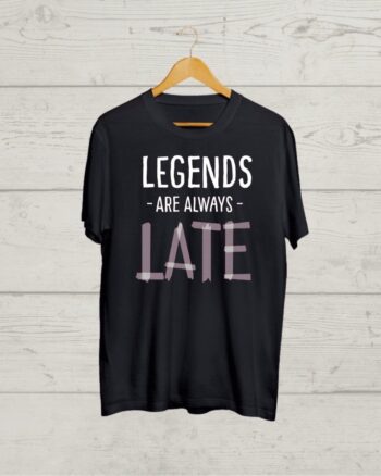 Buy Funny Quotation Black T shirt