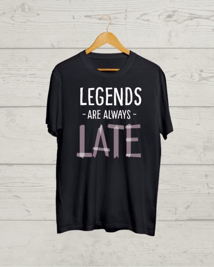 Buy Funny Quotation Black T shirt