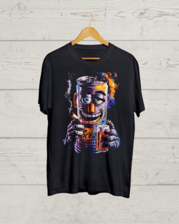 Buy Funny Drunk meme Black T shirt