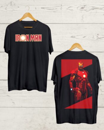 Buy Both side Iron Man print T shirt