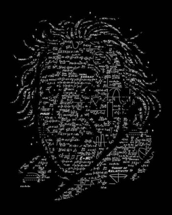 Buy Albert Einstein Black T shirt