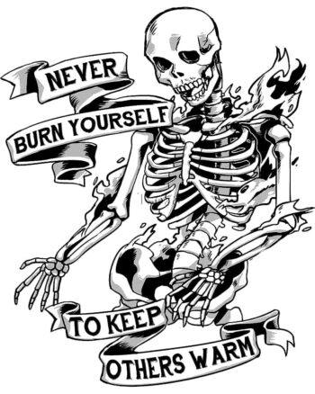 Buy Skeleton White T shirt