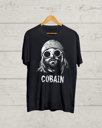 Kurt Cobain Black T shirt