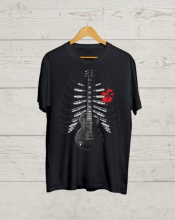 Buy Guitar is my Heart Black T shirt