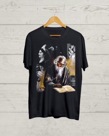 Buy Tagore print Round neck T shirt