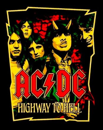 ACDC Black T shirt
