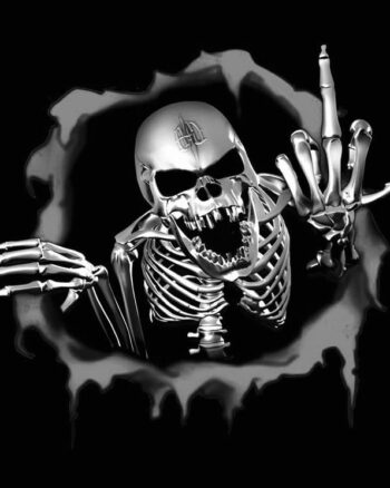 Buy Pack of 2 Skeleton T shirts