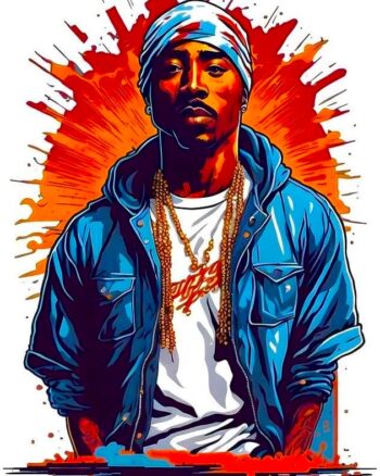 Buy Tupac Shakur white T shirt