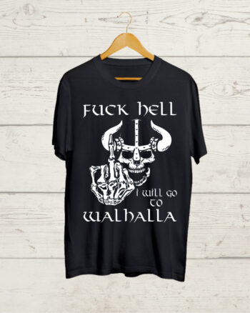 Buy Walhalla Black T shirt