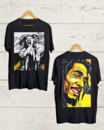 Both Side print Bob Marley T shirt