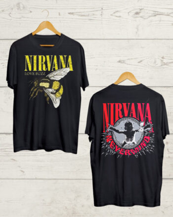 Buy Both Side print Nirvana T shirt