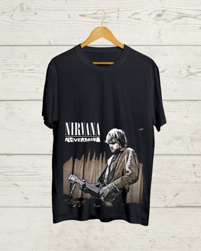 Buy Kurt Cobain Nirvana Black Tshirt
