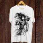Buy Bajrang Bali white T shirt