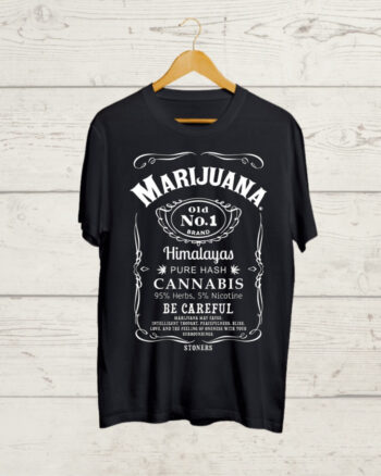 Buy Mari Juana Black T shirt
