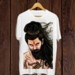 Buy Angry Sadhu white T shirt
