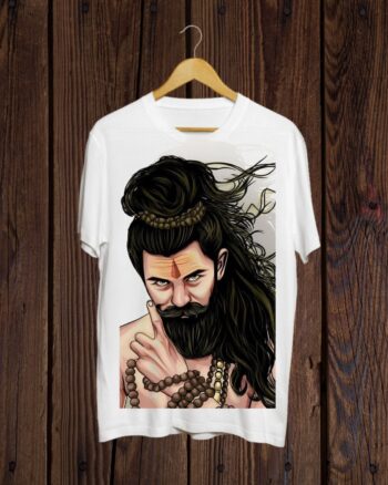 Buy Angry Sadhu white T shirt