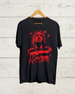 Kurt Cobain Round neck Black T shirt