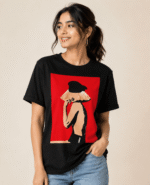Buy Lady Gaga Black T shirt