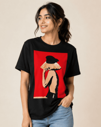 Buy Lady Gaga Black T shirt