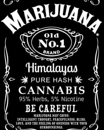 Buy Mari Juana Black T shirt