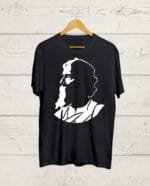 Rabindranath Tagore Black Tshirt
