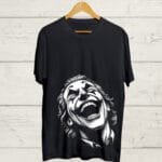 Buy Smiling Joker Black T shirt