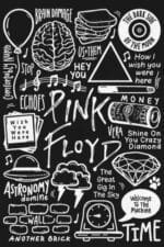 Buy Pink Floyd Doodle art T shirt