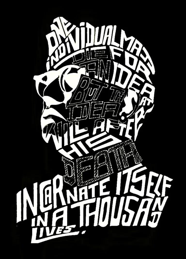 Buy Netaji Subhash Bose Black T shirt