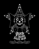 Bhooter Raja Dilo Bar Black T shirt